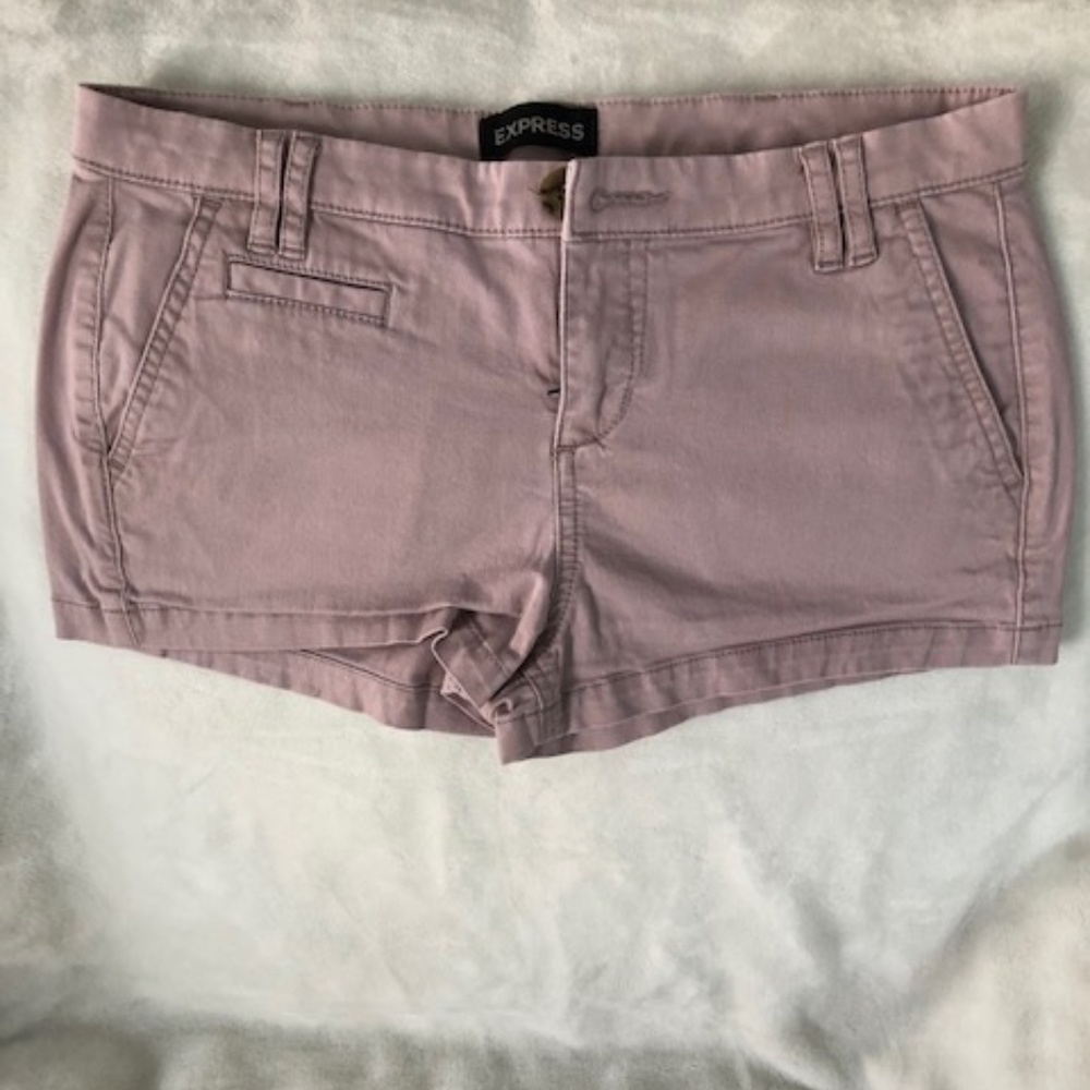Express low rise Twill Pocket trouse shorts
